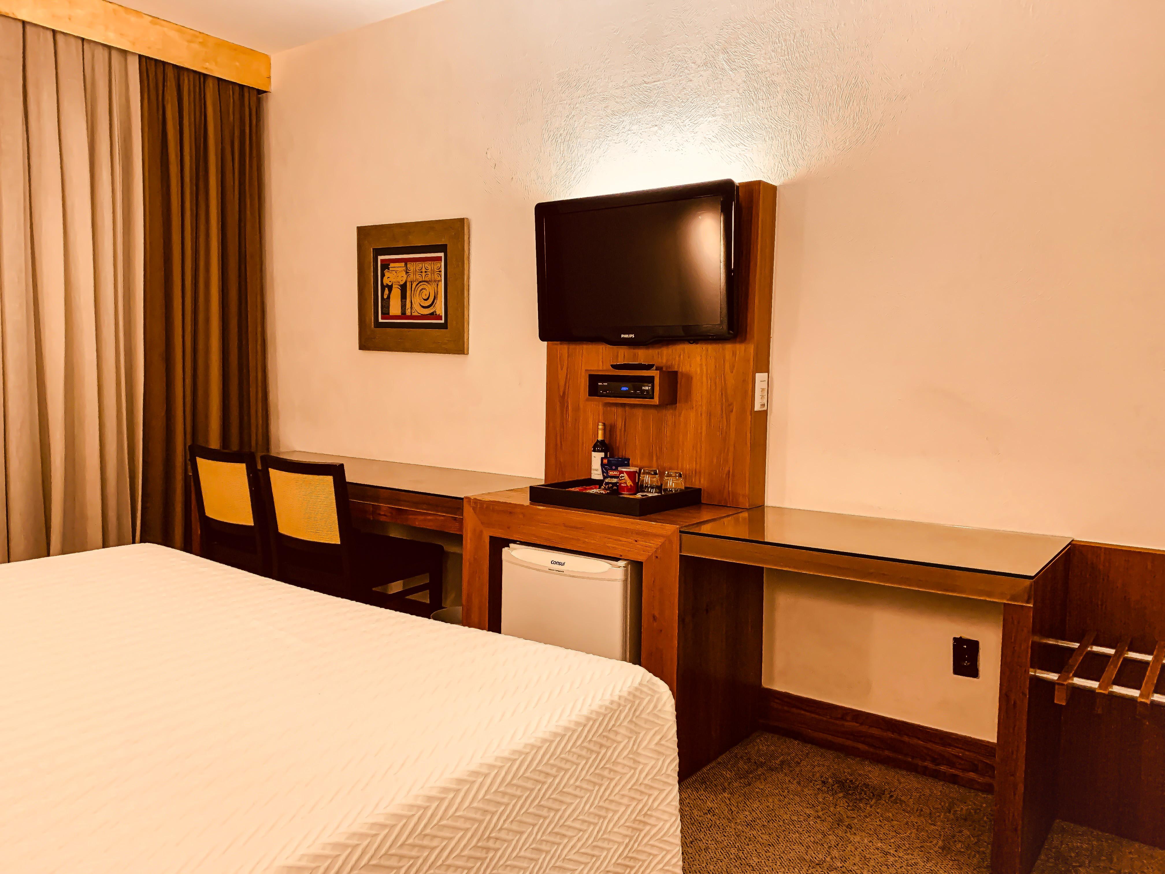 Ouro Minas Hotel Belo Horizonte, Dolce By Wyndham Exteriör bild A room at the hotel