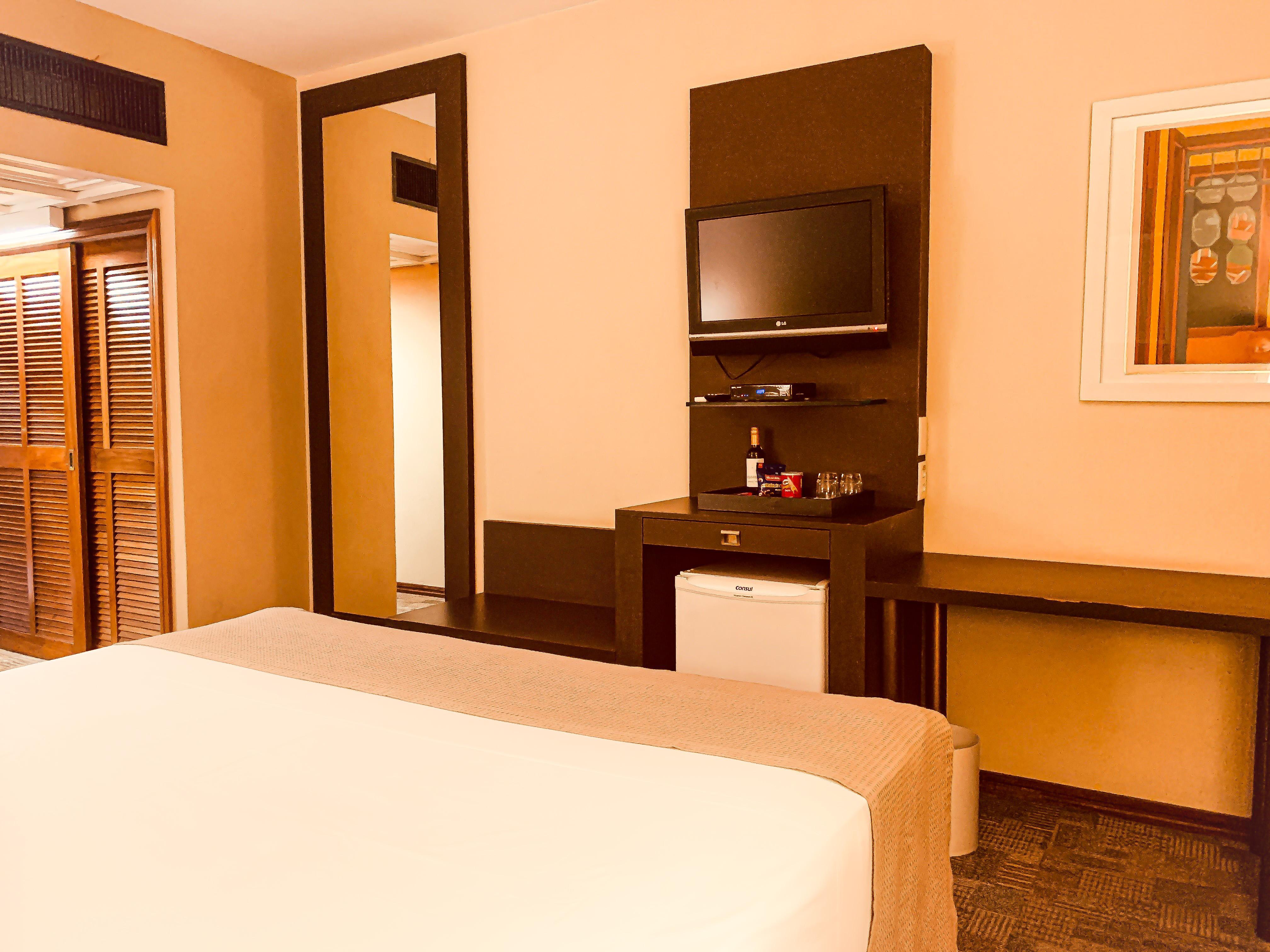 Ouro Minas Hotel Belo Horizonte, Dolce By Wyndham Exteriör bild A room at the hotel