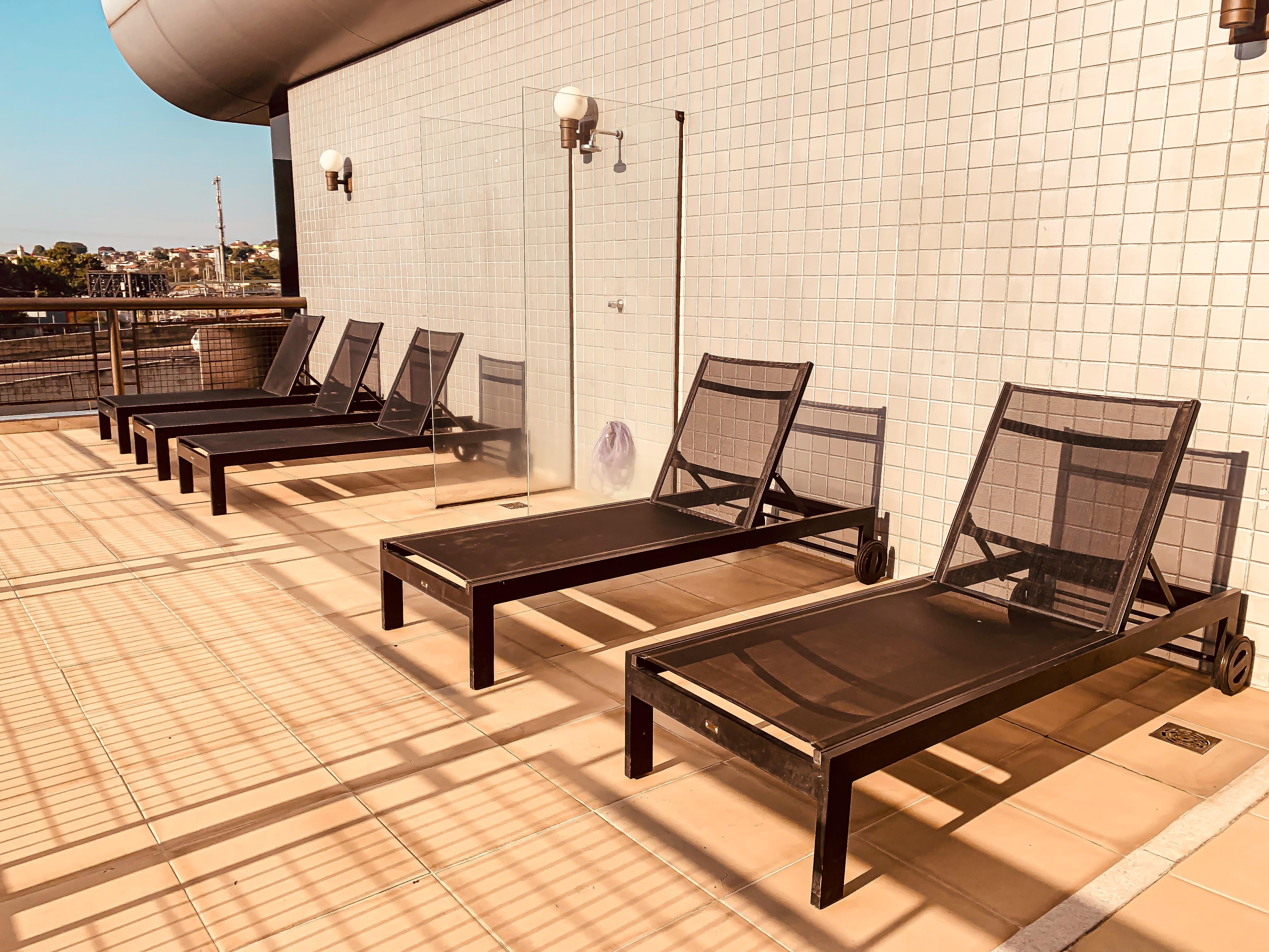 Ouro Minas Hotel Belo Horizonte, Dolce By Wyndham Exteriör bild Sunloungers